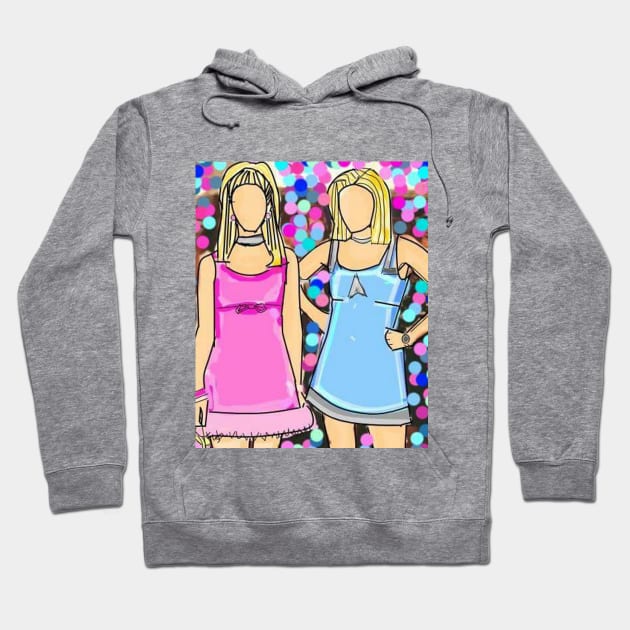 romy and michelle Hoodie by dassy